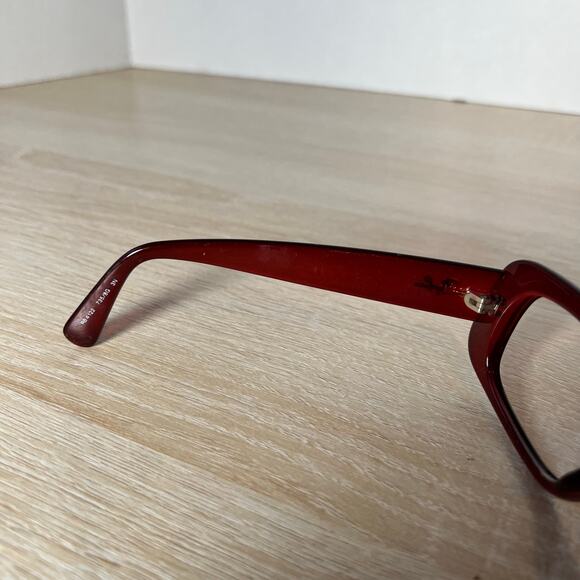Ray-Ban RB4122 735/8G Sunglasses Red FRAMES ONLY Vintage - Picture 5 of 9